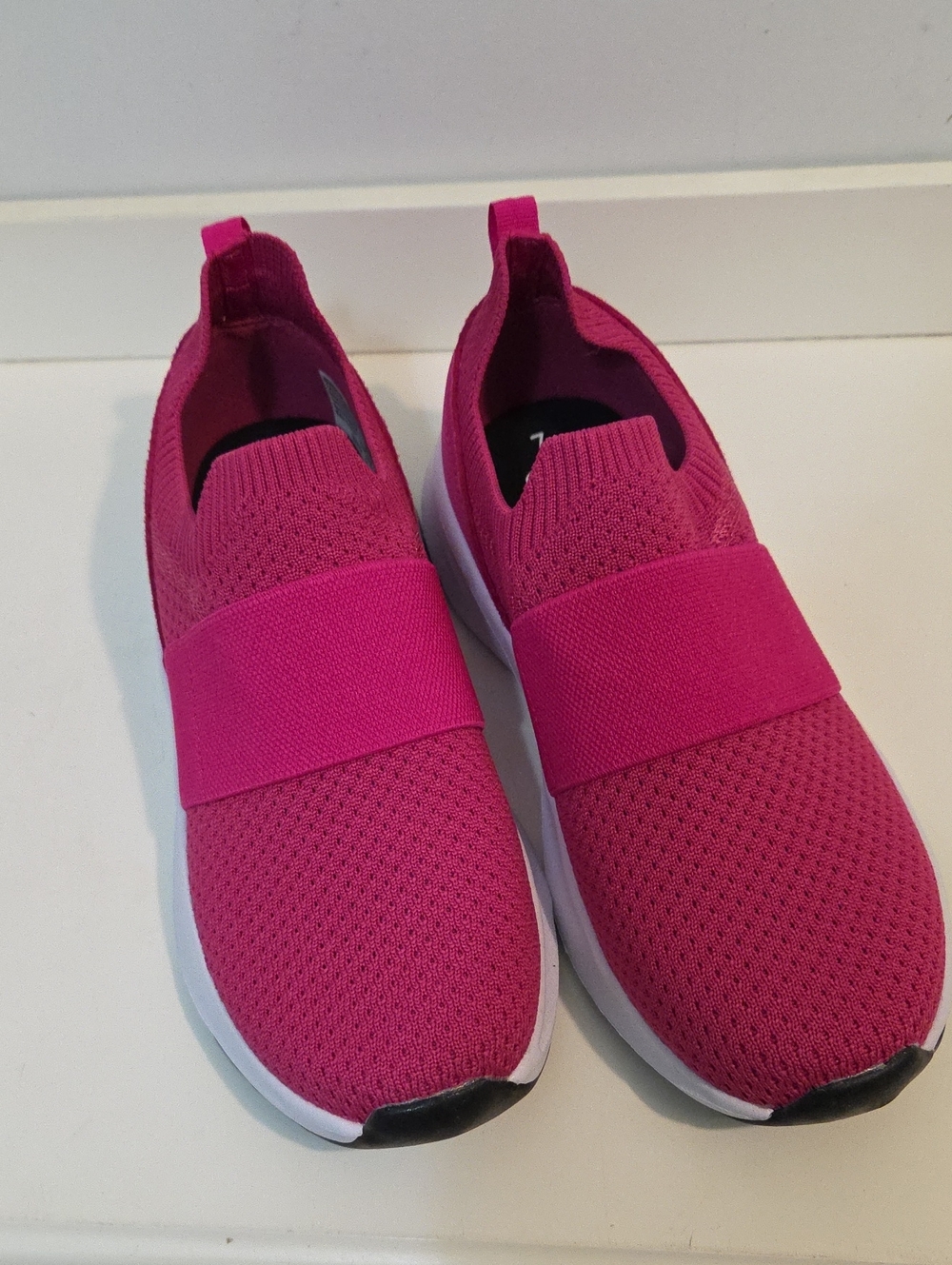 Slip-On Knit Athletic Works Sneakers Size 7 New No Box